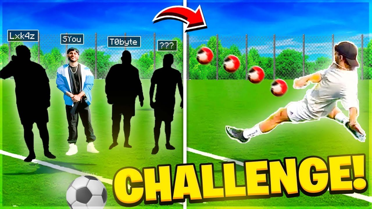 DIE XXL YOUTUBER FUSSBALL-CHALLENGE ⚽️