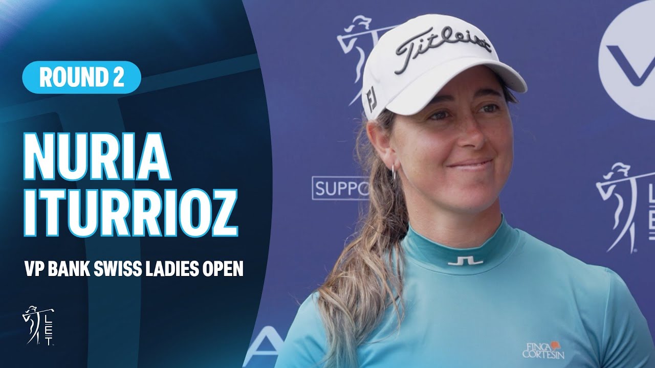 Nuria Iturrioz in contention for back-to-back wins | VP Bank Swiss Ladies Open