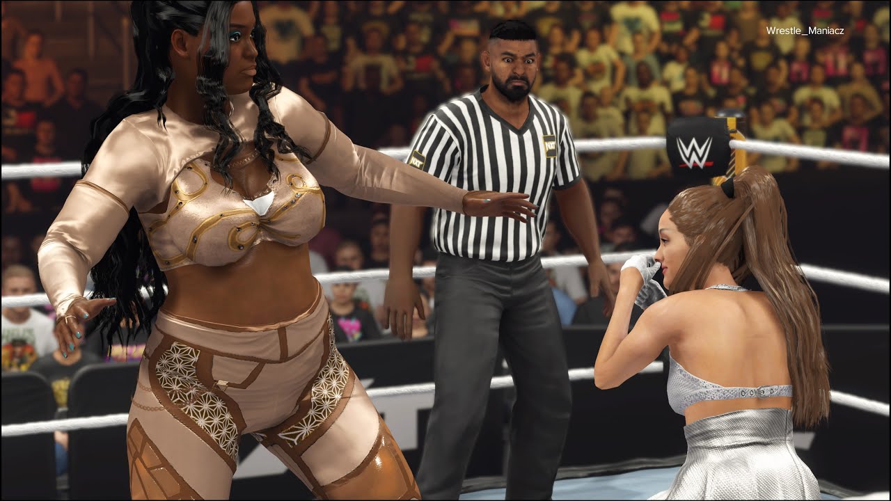 💖 Ariana Grande vs Naomi - WWE 2K24 💖