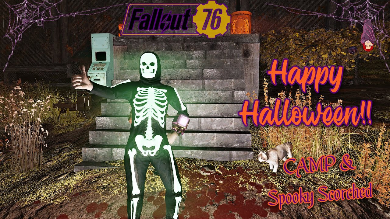 Fallout 76 | Лагерь и Жуткий Ожог | ПК | СЧАСТЛИВОГО ХЭЛЛОУИНА!