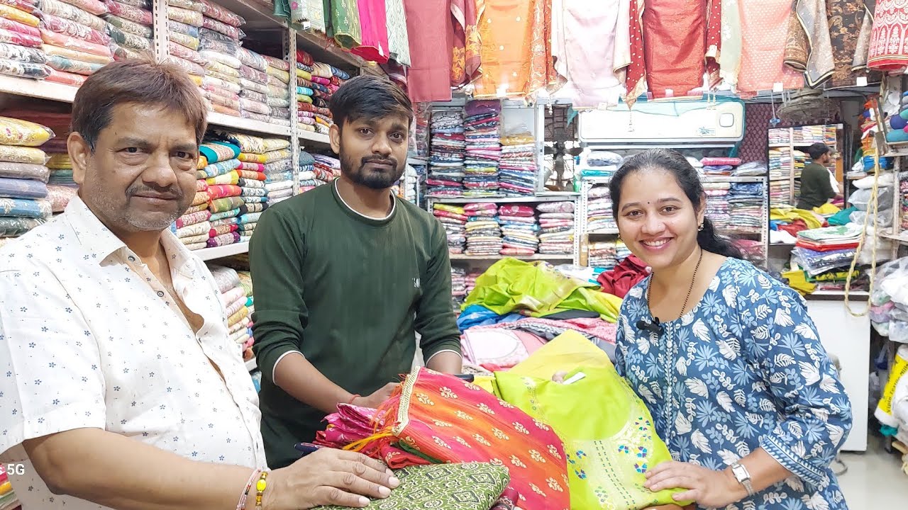 Best Ethnic Collection in Mumbai 😍 | Punjabi Suits & Cotton Materials @Hindmata #dadar 