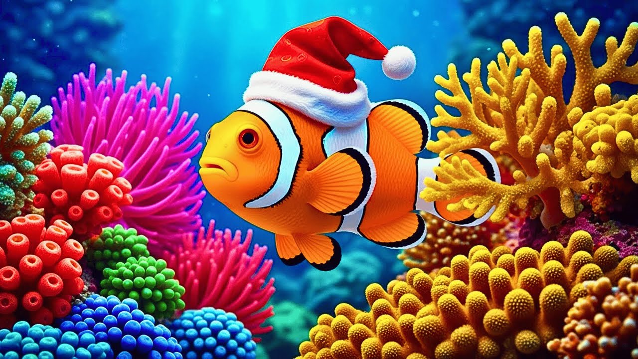 The Best Aquarium 4K Ultra HD 🐠 Stunning Coral Fish & Jellyfish - Relaxing Music for Sleep #10