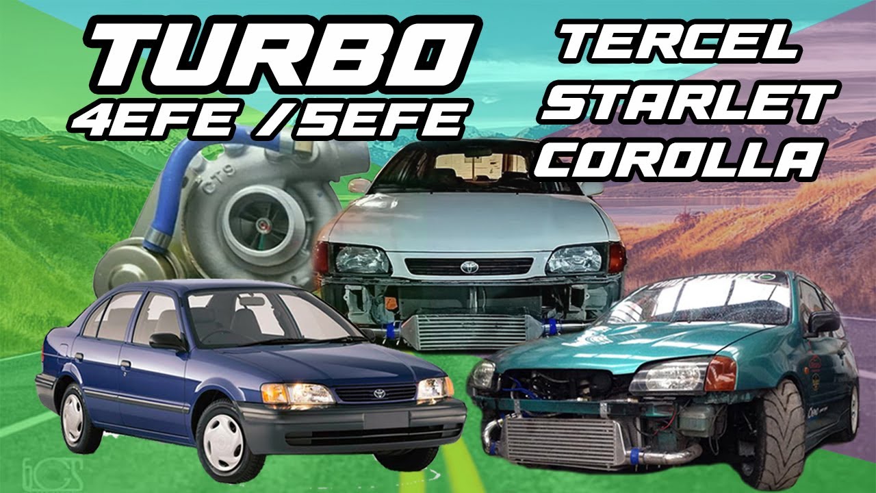 HACER TURBO TOYOTA TERCEL STARLET COROLLA🔥🐌 | COMPONENTES | VIDEO EXPLICATIVO