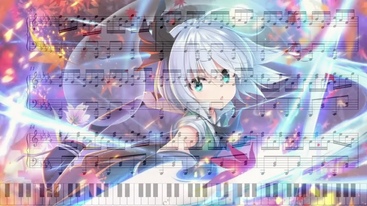 【東方妖々夢】｢広有射怪鳥事 ～ Till When？｣　ピアノアレンジ(楽譜付き)