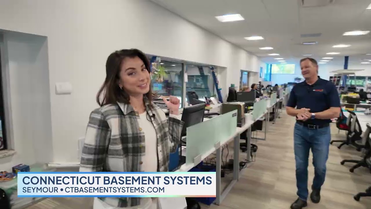 NBC's CT Live - Connecticut Basement Systems Tour with Larry Janesky
