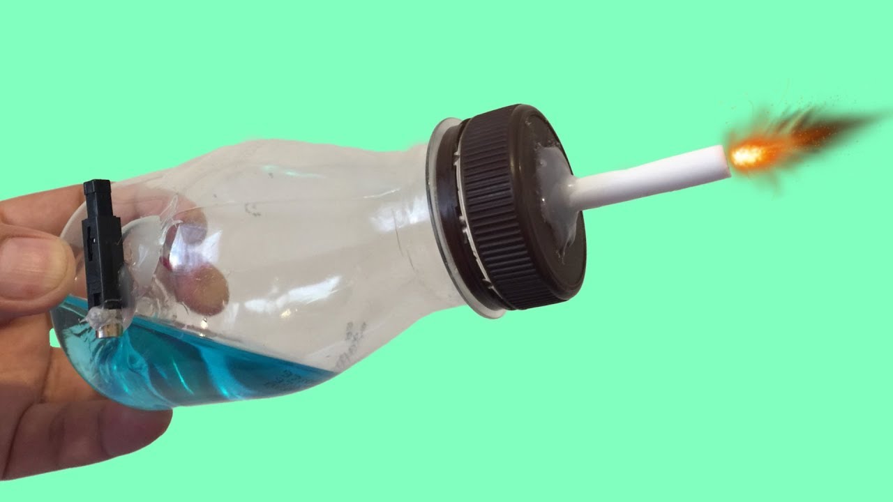 How To Make a GUN With Plastic Bottle - DIY