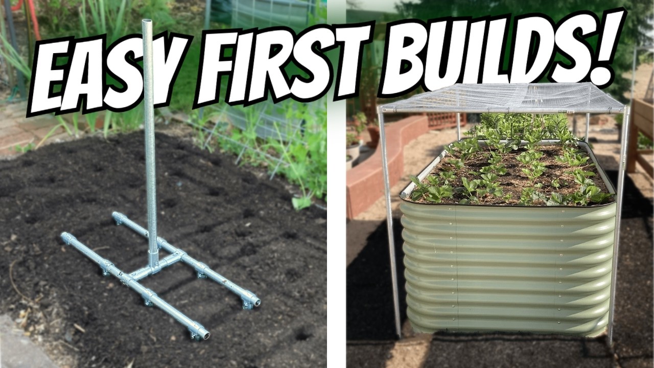 10 Simple Ideas For Your First Garden Build!