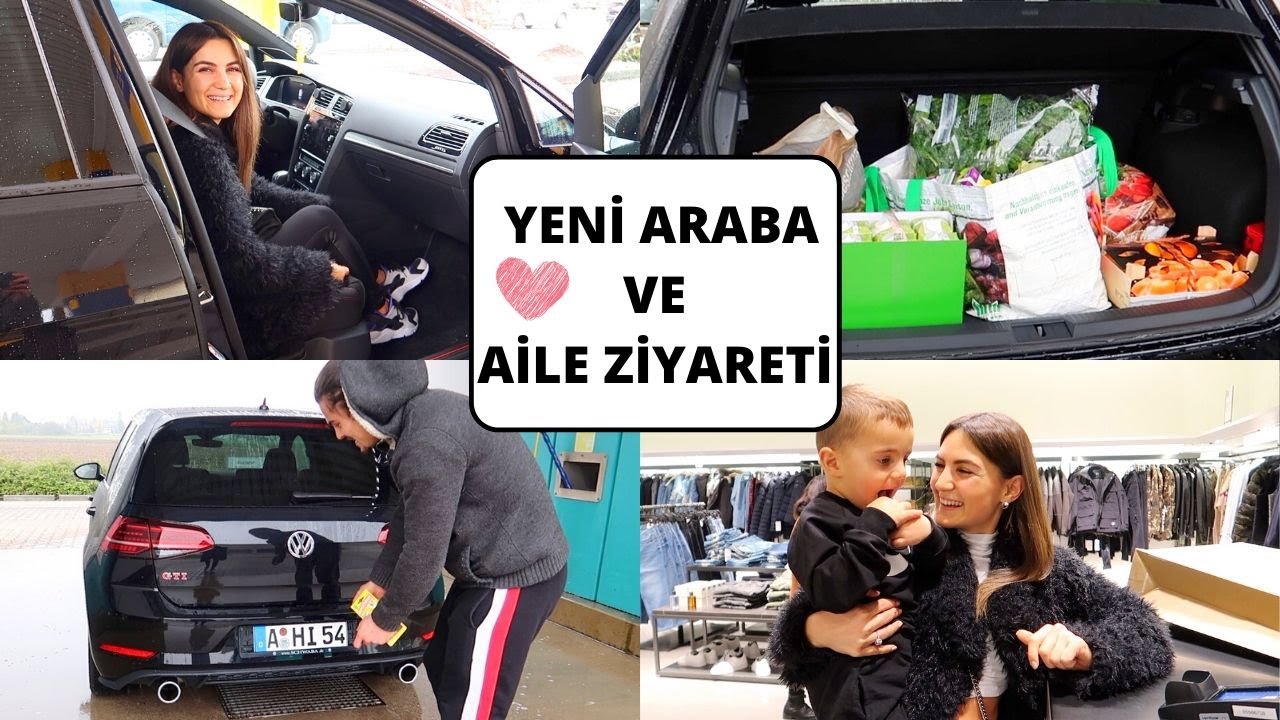 ALMANYA&rsquo;DA YENİ ARABAMIZ VE BİTMEYEN AİLE ZİYARETLERİ 🖤ALMANCILAR