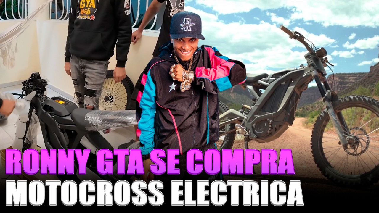 RONNY GTA se compra una MOTOCROSS ELÉCTRICA 2025 😱⚡ ¡Último modelo!