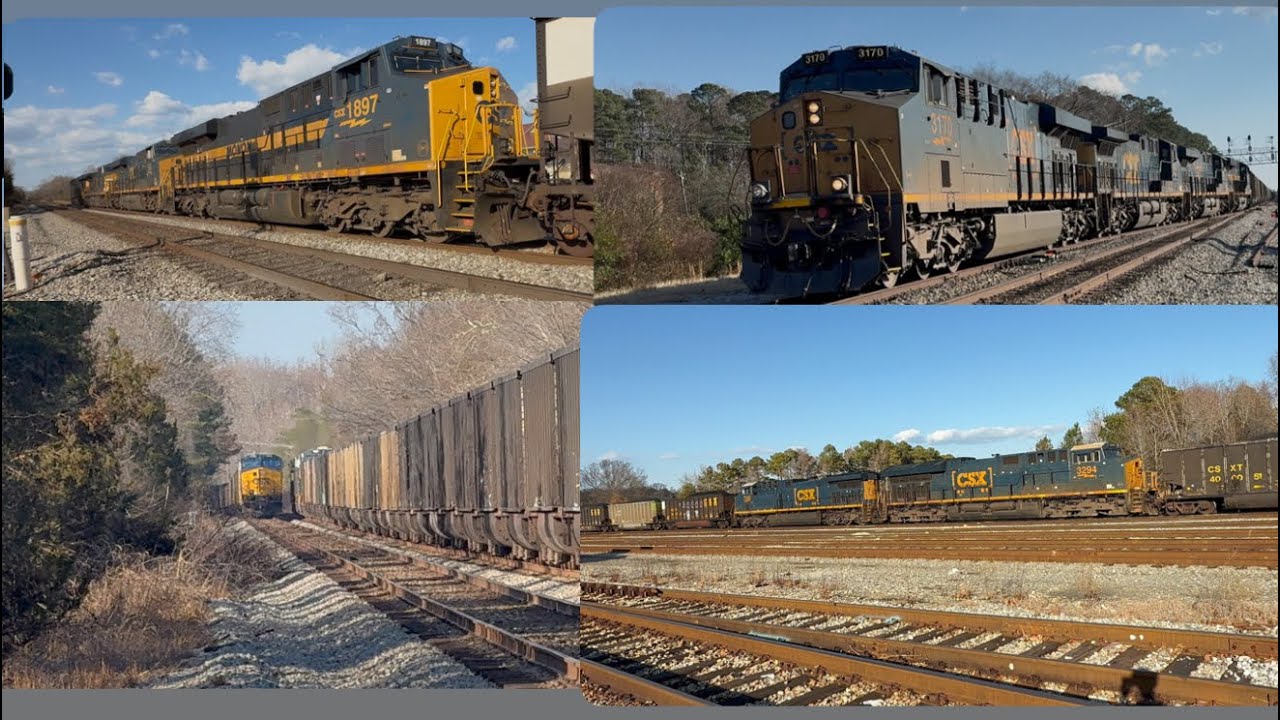 E201 with 1897 Monon HU!! And Loaded coal with 2 DPU’s!! Very friendly crews!!!