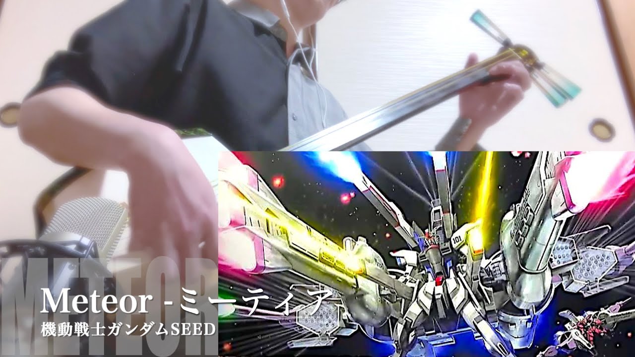 【ガンダムSEED/Meteor -ミーティア-】三味線だけで弾いてみたら火傷したぜ [Mobile Suit Gundam SEED - Japanese Shamisen Cover]
