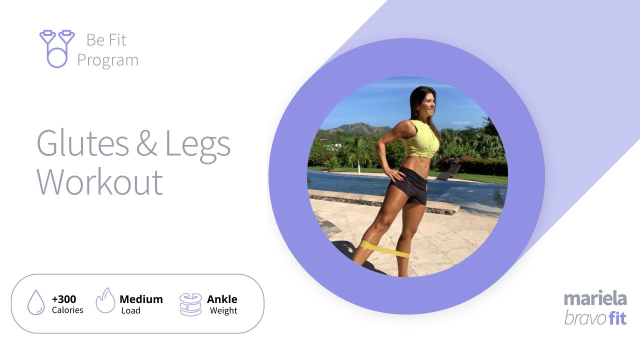 Best Legs & Glutes Training - Home Workout with resistance bands