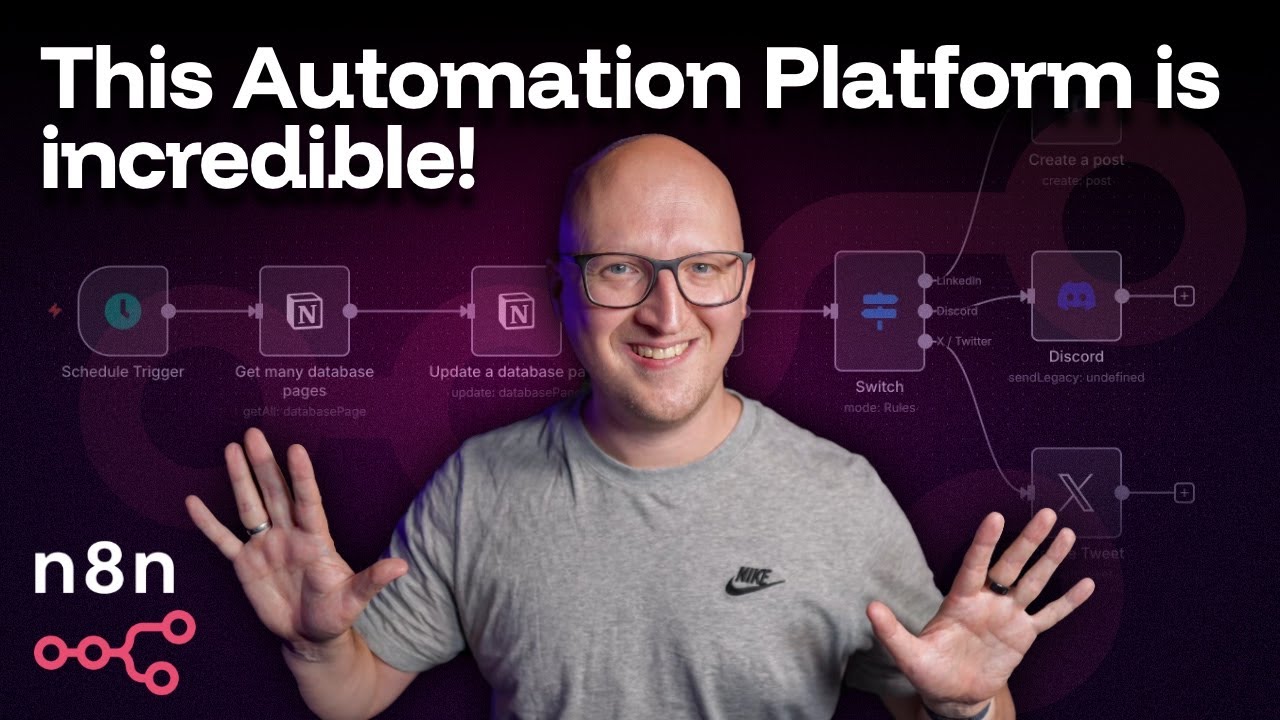 Self-hosted automation for EVERYTHING! // n8n Tutorial