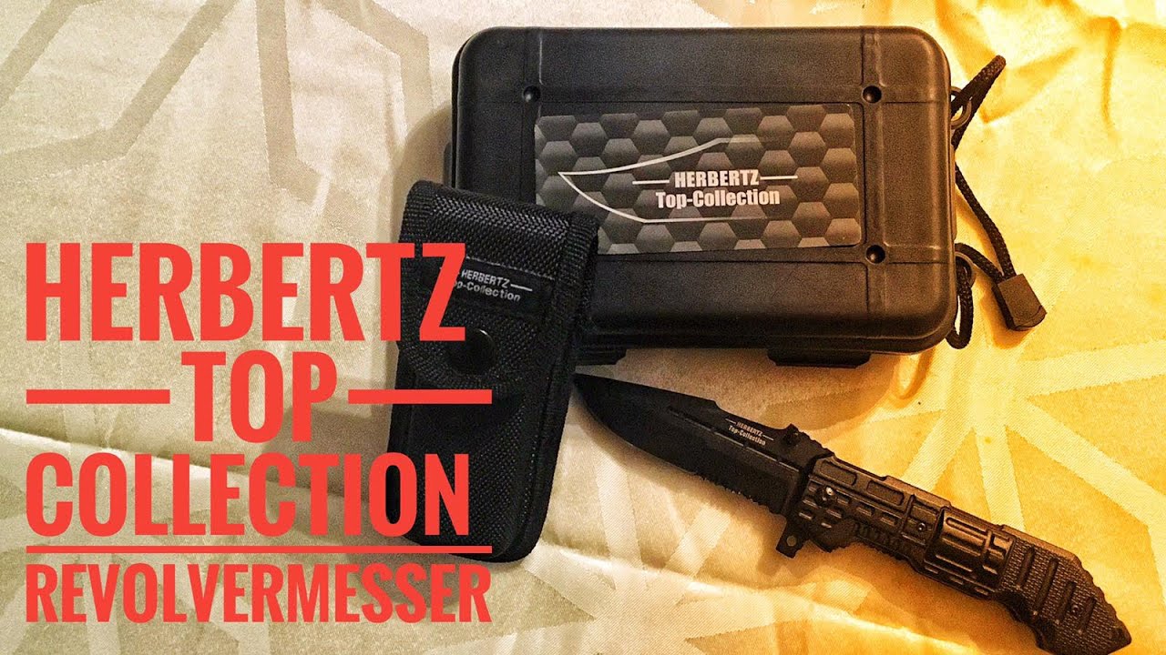 Herbertz Top Collection, Revolvermesser, Einhandmesser