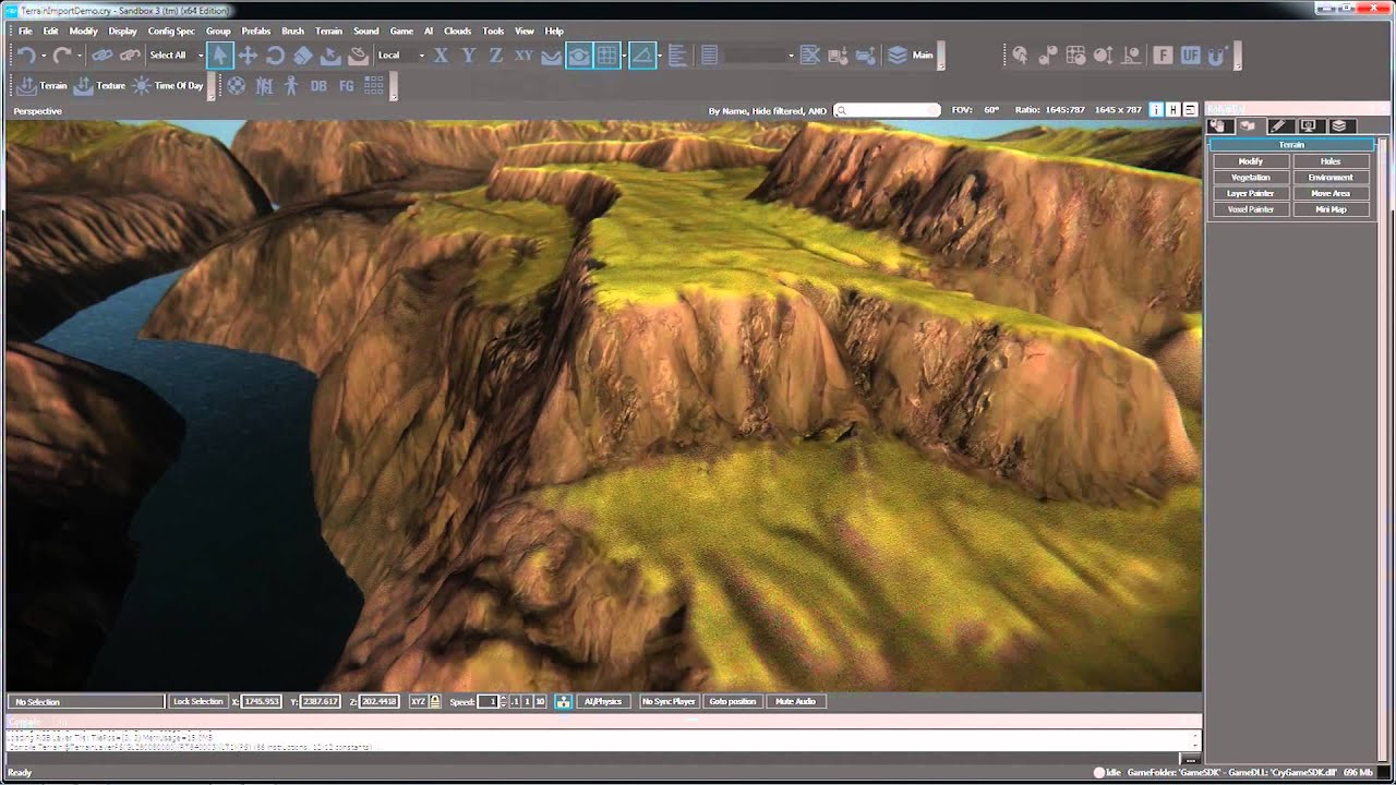 How To Set Up Your CryEngine Terrain