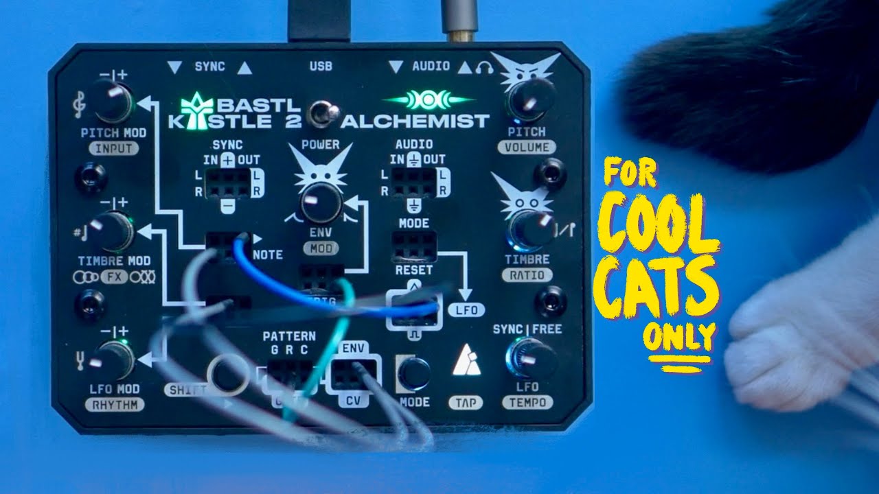 Bastl KASTLE 2 ALCHEMIST // Новый миниатюрный модульный синтезатор уже здесь!