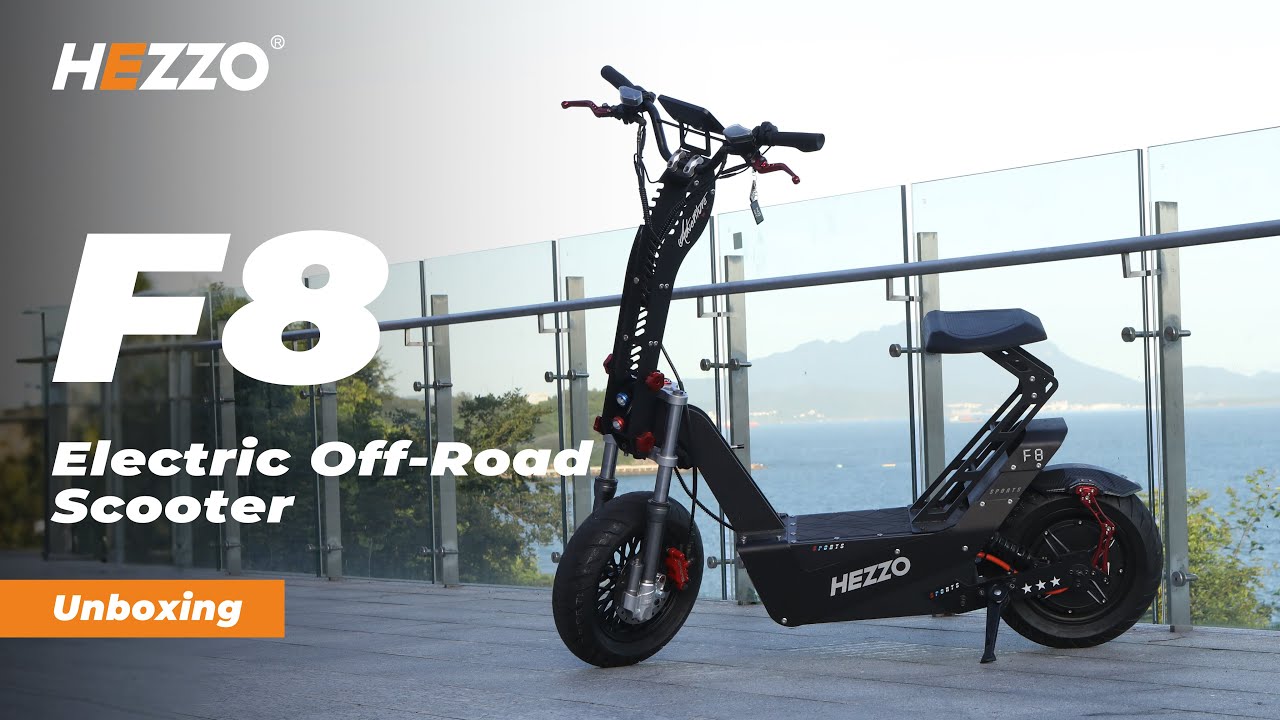 Hezzo Off-Road Electric Scooter | Hezzo F8 - Unboxing & Assembly