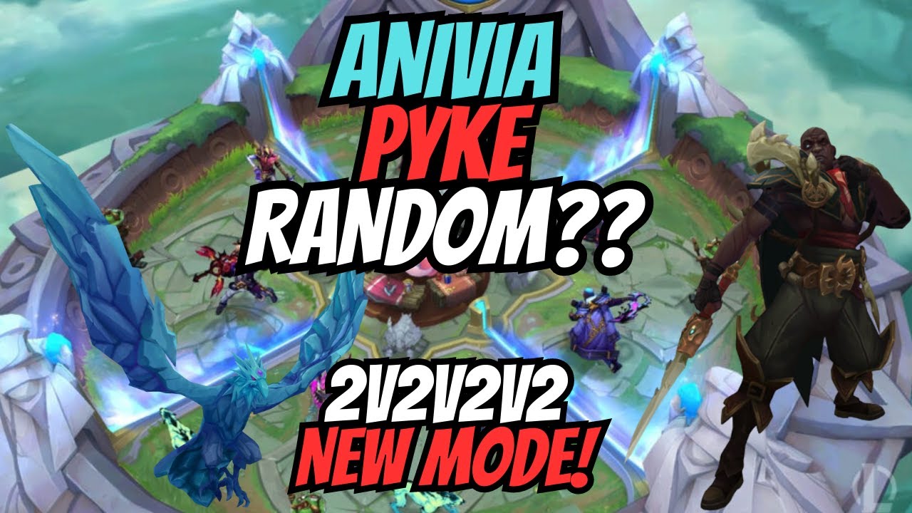 Anivia and Pyke OP Duo?? We randomed and this is how it went.. League of Legends PBE