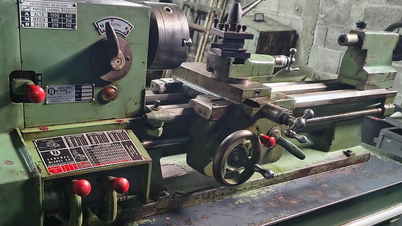 Torno de bancada Sanches Blanes TM280