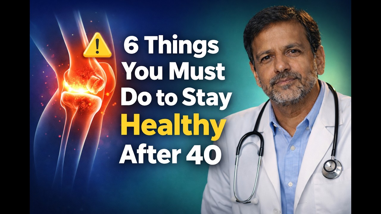 6 Things You Must Do to Stay Healthy After 40