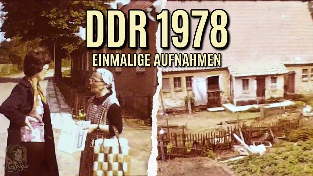 DDR 1978 Teterow  Sukow Marienhof  einmalige 8 mm Aufnahmen aus dieser Zeit