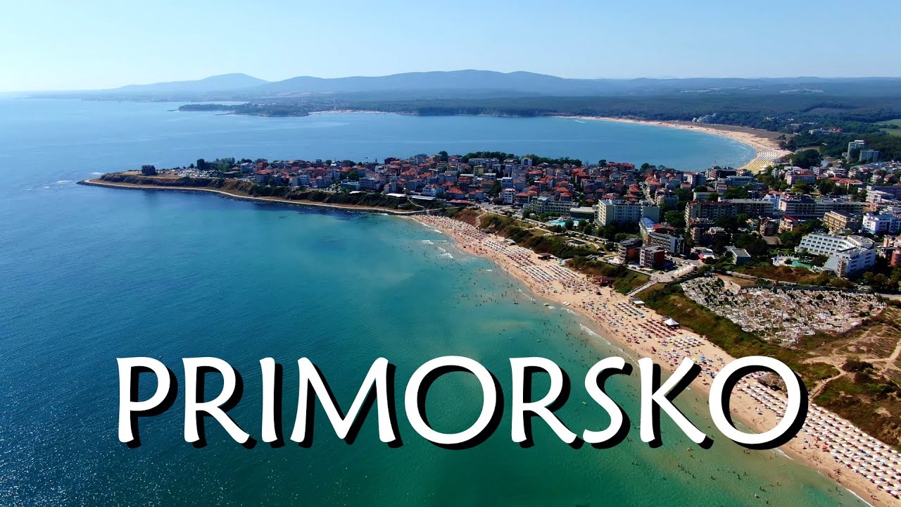Primorsko - Summer not over yet! My all time favorite Black sea spot [4k drone]