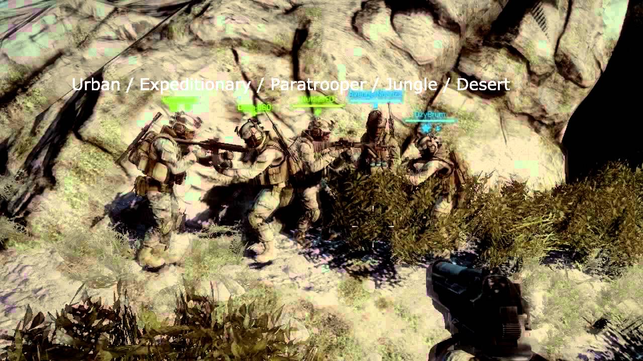 BF3 : Camoflage Options - How to be invisible on the battlefield.