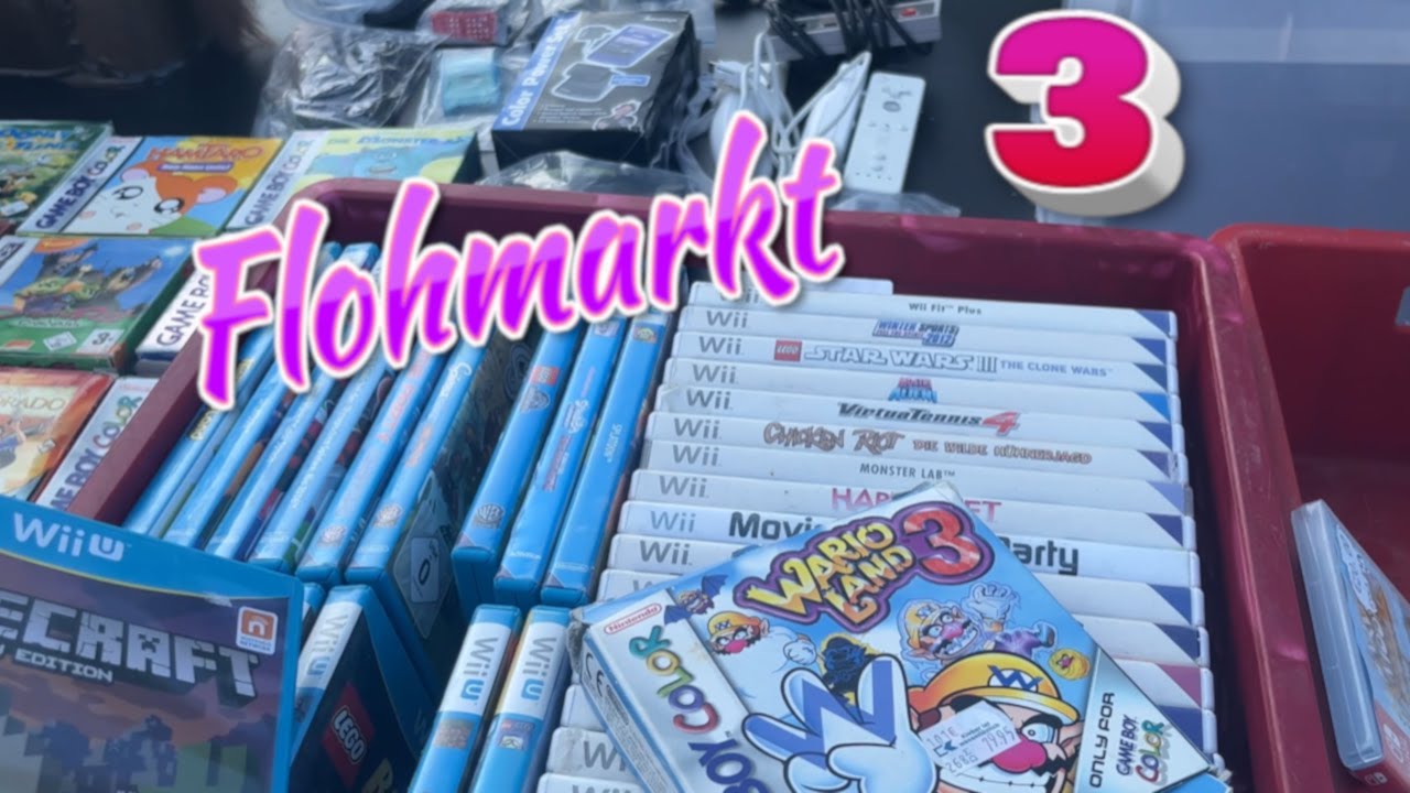 AUSBEUTE vom  Flohmarkt! 💸mit LIVE-Aufnahmen