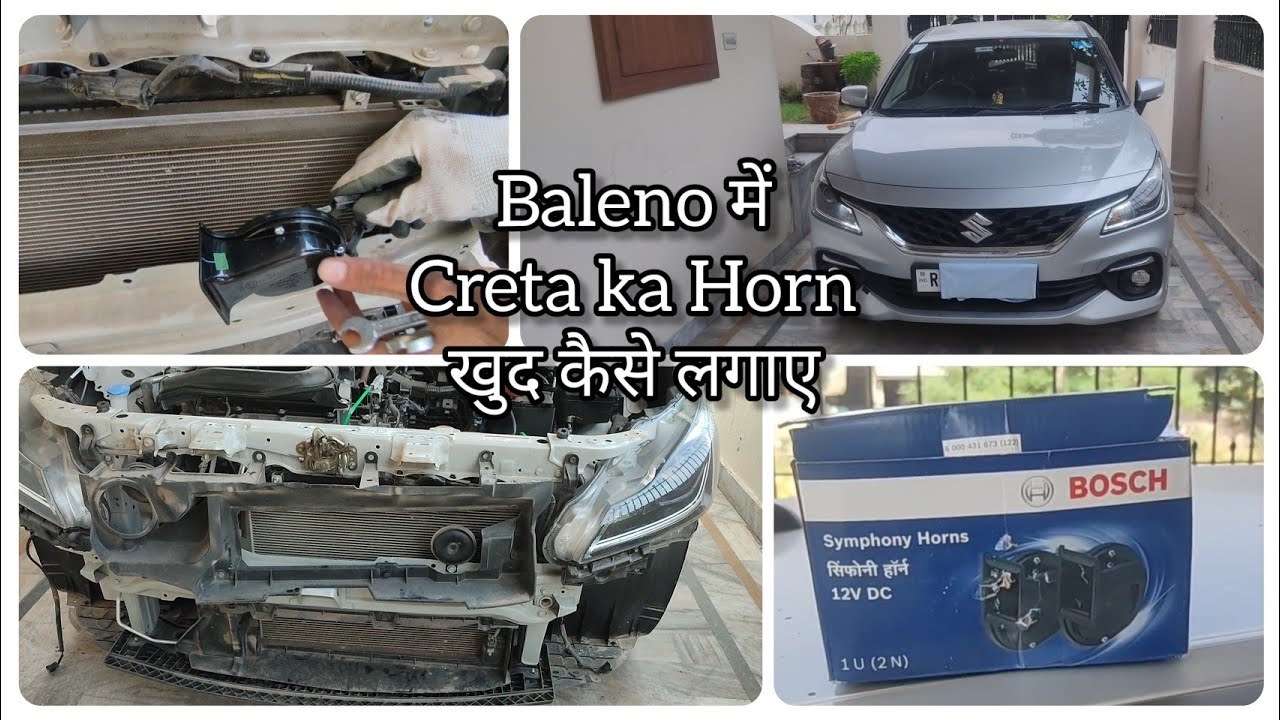 How to change Baleno Horn by yourself #baleno #balenodelta #balenoalpha #balenolovers #balenosigma