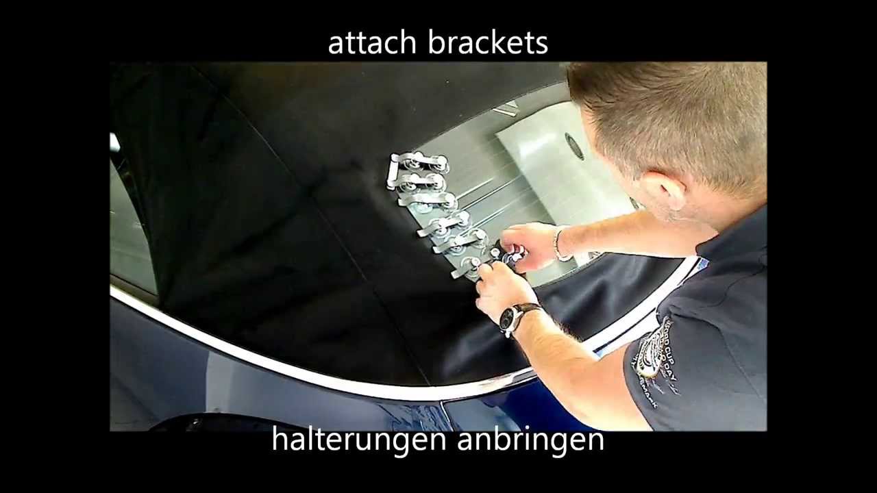 Audi A4 Heckscheibe defekt neu verkleben wie bei Beetle Cabrio