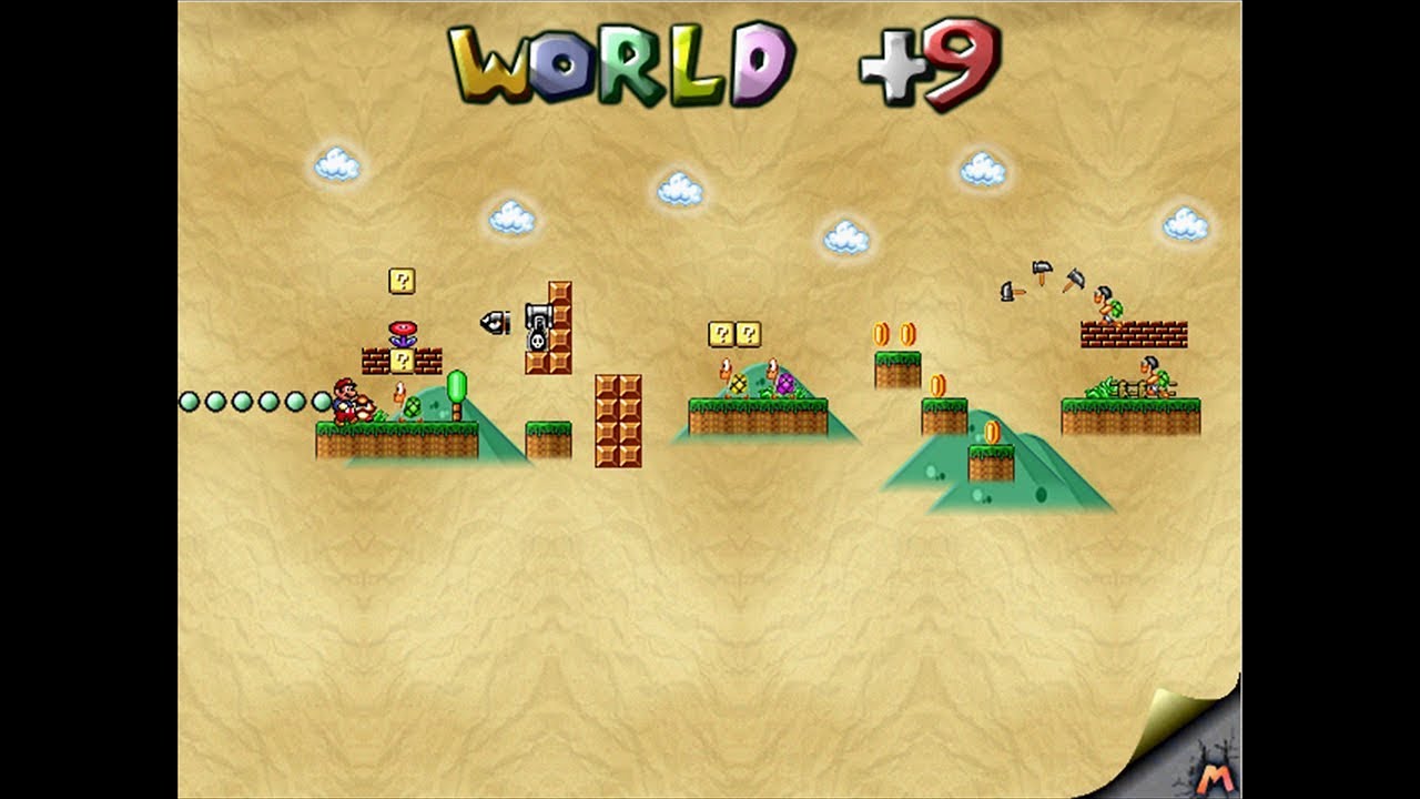 Mario Worker Remake 3.0 World +9 Completed Video