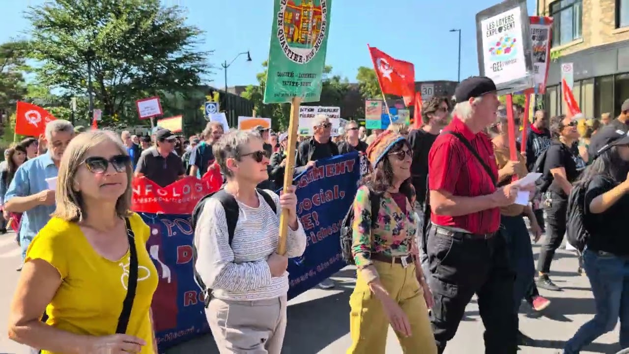 Manifestation Contre Le Nouveau Calcul Des Hausses De Loyers Samedi Le 13 Septembre 2025 Saint-Henri