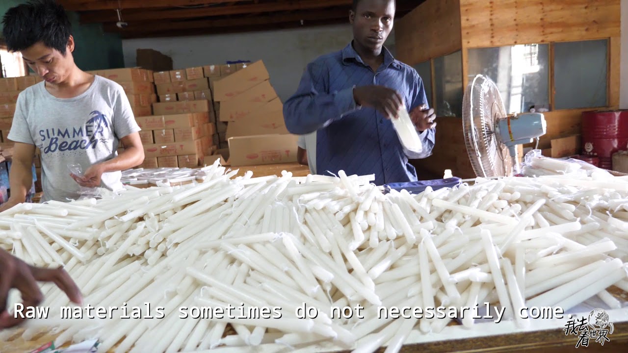 Malawi 194集：Real shot Chinese candle factory opened in Africa