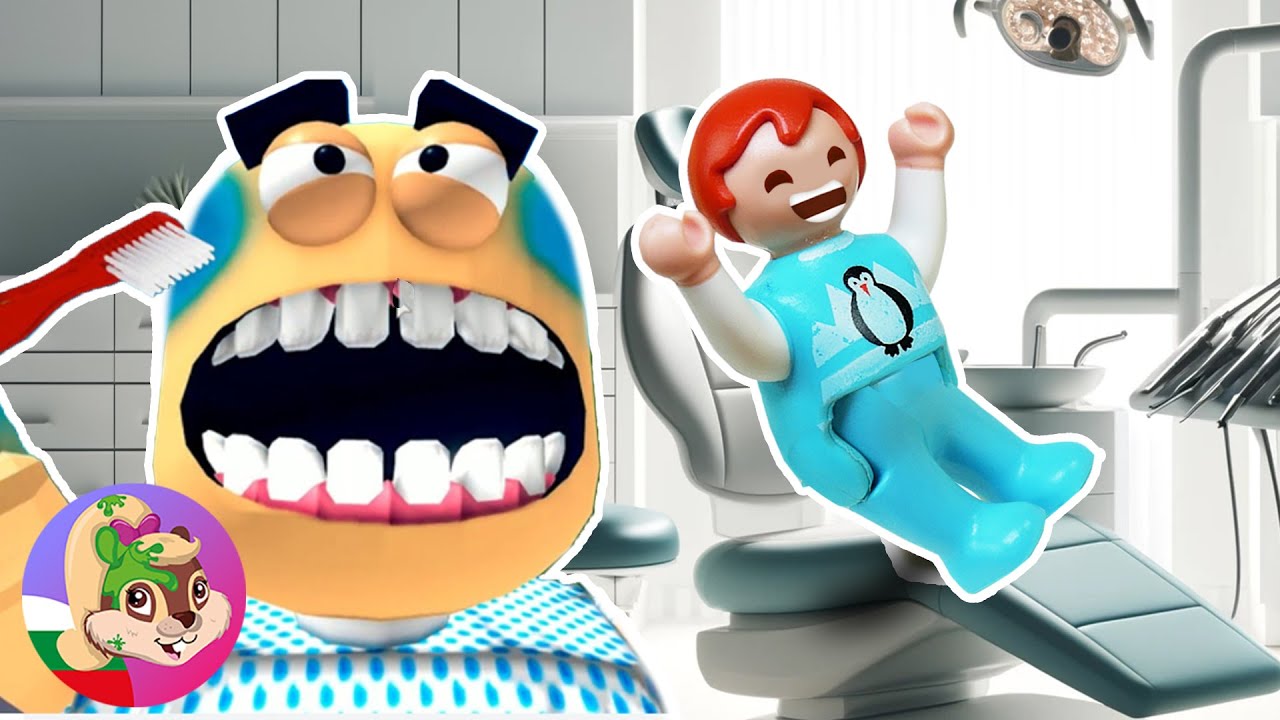 При зъболекаря!🦷 Ще успее ли Ема да избяга от зъболекарския кабинет?!😁 Playmobil Family Bird