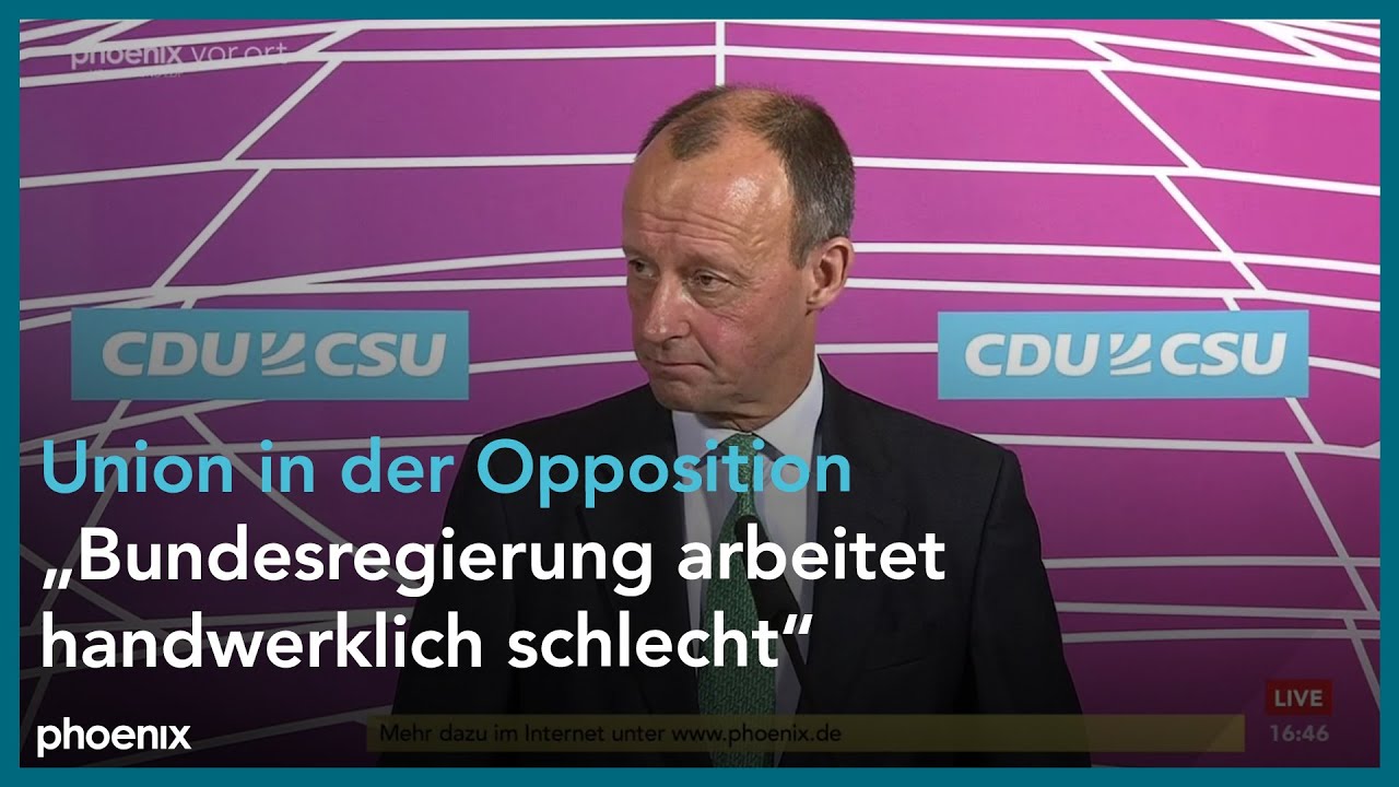 Statement von Friedrich Merz zur Neuwahl als Fraktionsvorsitzender der Union am 15.02.22