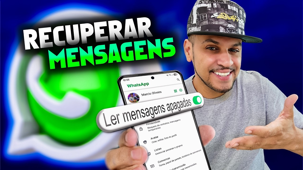 COMO LER MENSAGENS APAGADAS DO WHATSAPP (Funciona Mesmo!) 📲