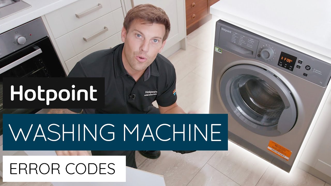 Код ошибки стиральной машины F09 | Hotpoint