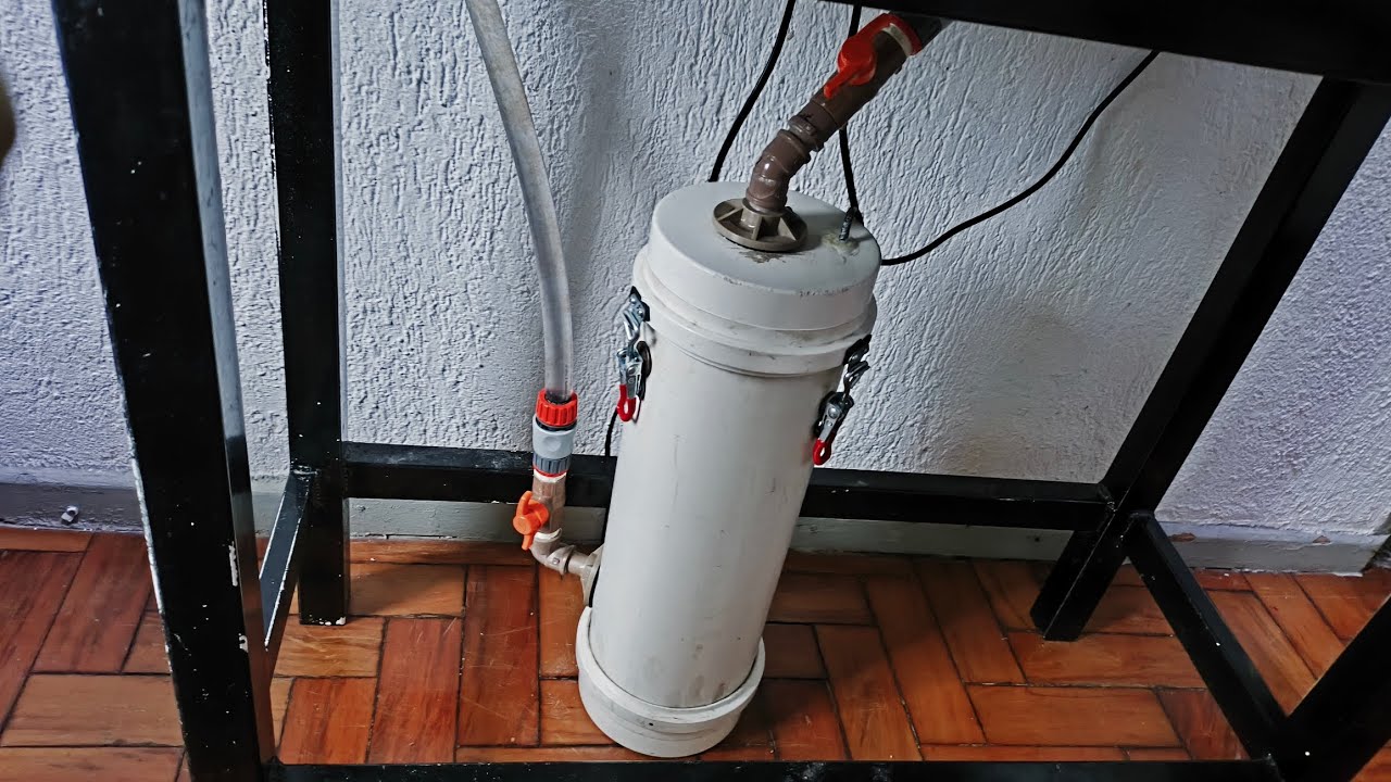 FILTRO CANISTER CASEIRO PARA QUEM NÃO TEM UM SUMP NO AQUÁRIO