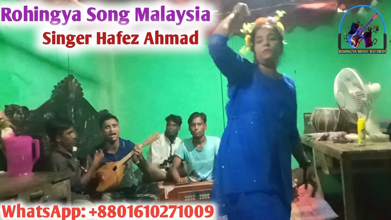 Rohingya Song Malaysia by Singer Hafiz Bhai at Kutupalong, Refugee Camp, Bangladesh