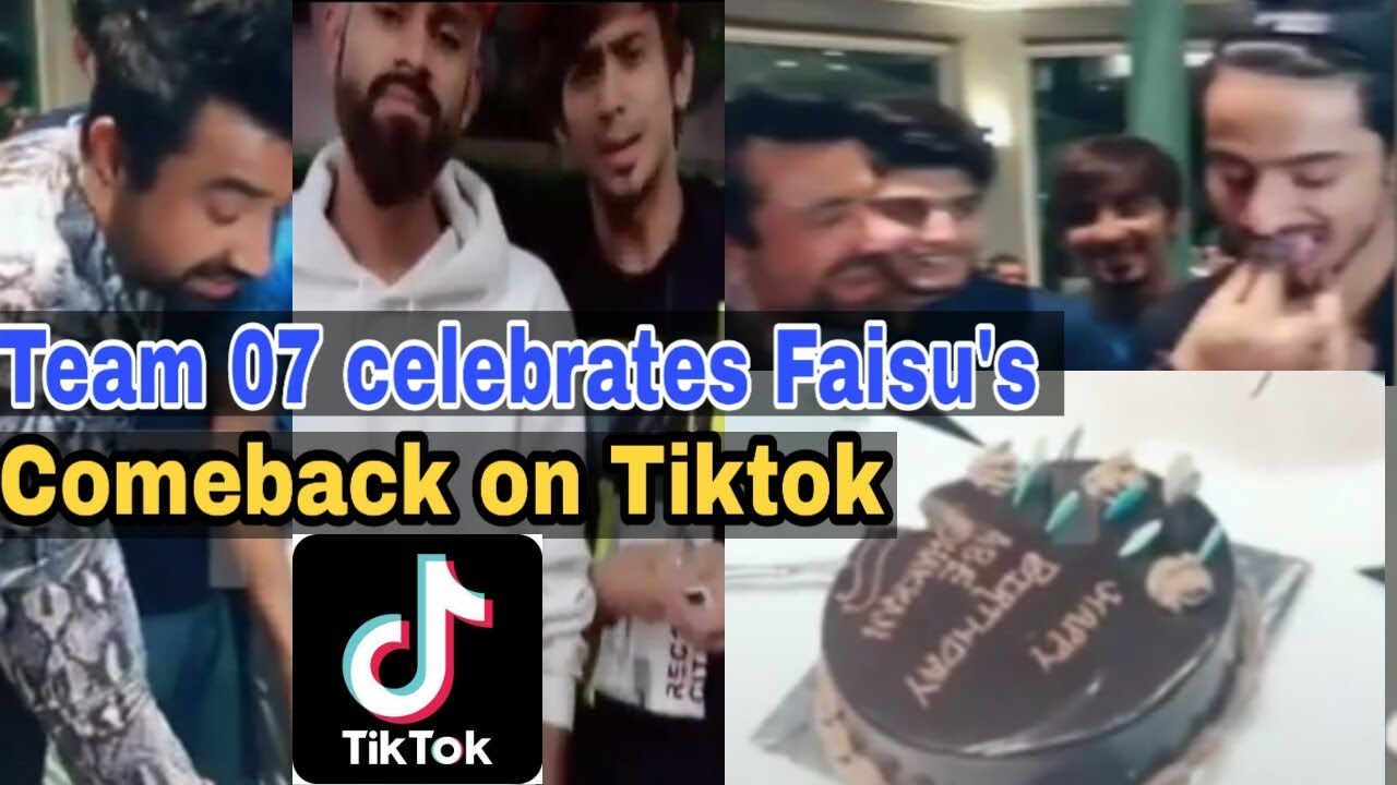 Team 07 Celebrates Faisu Comeback On Tiktok | Me.Tv News |