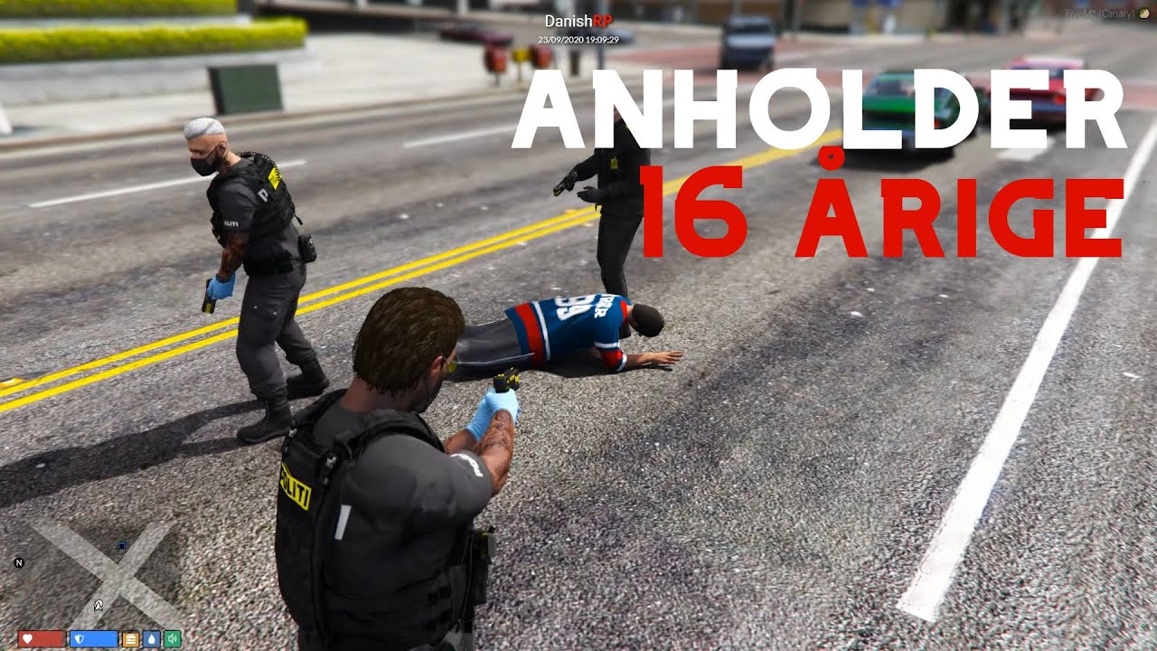 ANHOLDER EN 16 ÅRIGE! | GTA 5 RP Dansk