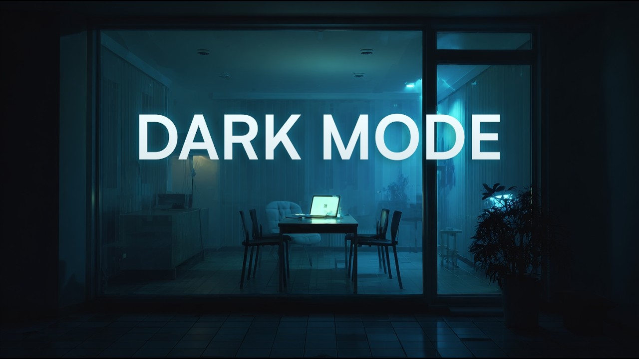 1 Hour Deep Work LoFi 🌙 | Dark Mode Coding – Blue Circuits 006