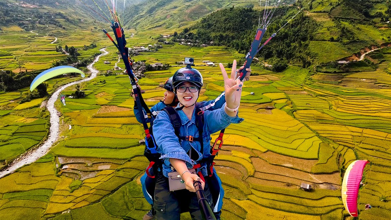Bay trên Mùa Vàng - Nhảy Dù trên đèo Khau Phạ