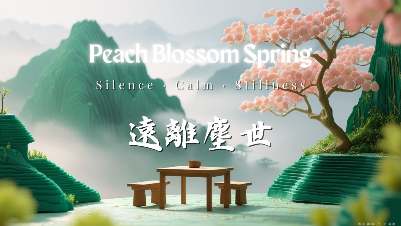 Morning Spring 春晨 Chinese Zen Music  Bamboo Flute & Guzheng 🍃 超好聽的古箏、琵琶、竹笛、二胡演奏 #relaxingmusic