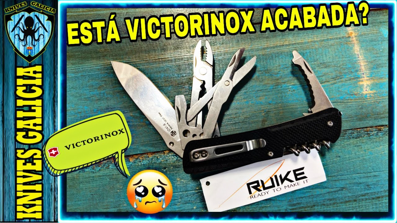 Estas NAVAJAS MULTIUSOS son la COMPETENCIA de VICTORINOX❓😱| Ruike LD41 B | #navajasedc