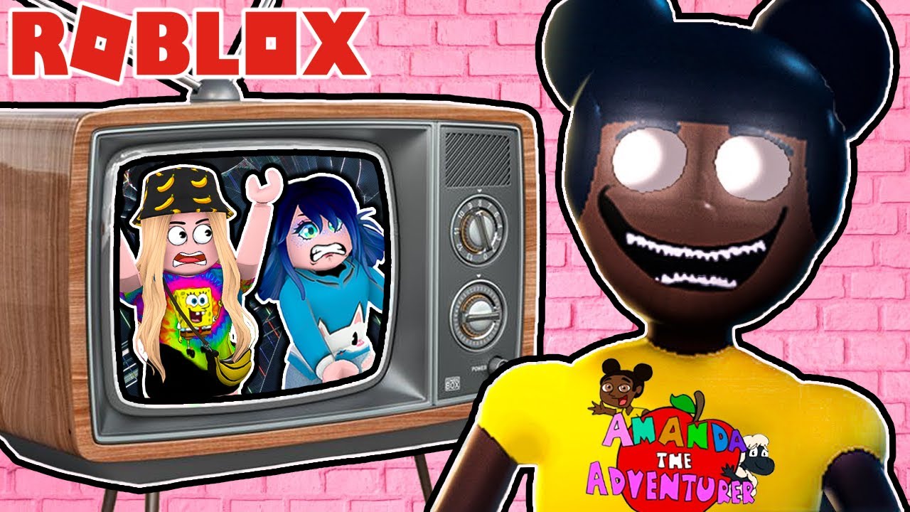 AMANDA UWIĘZIŁA NAS W TELEWIZORZE ! 💀😨 ROBLOX Amanda Story