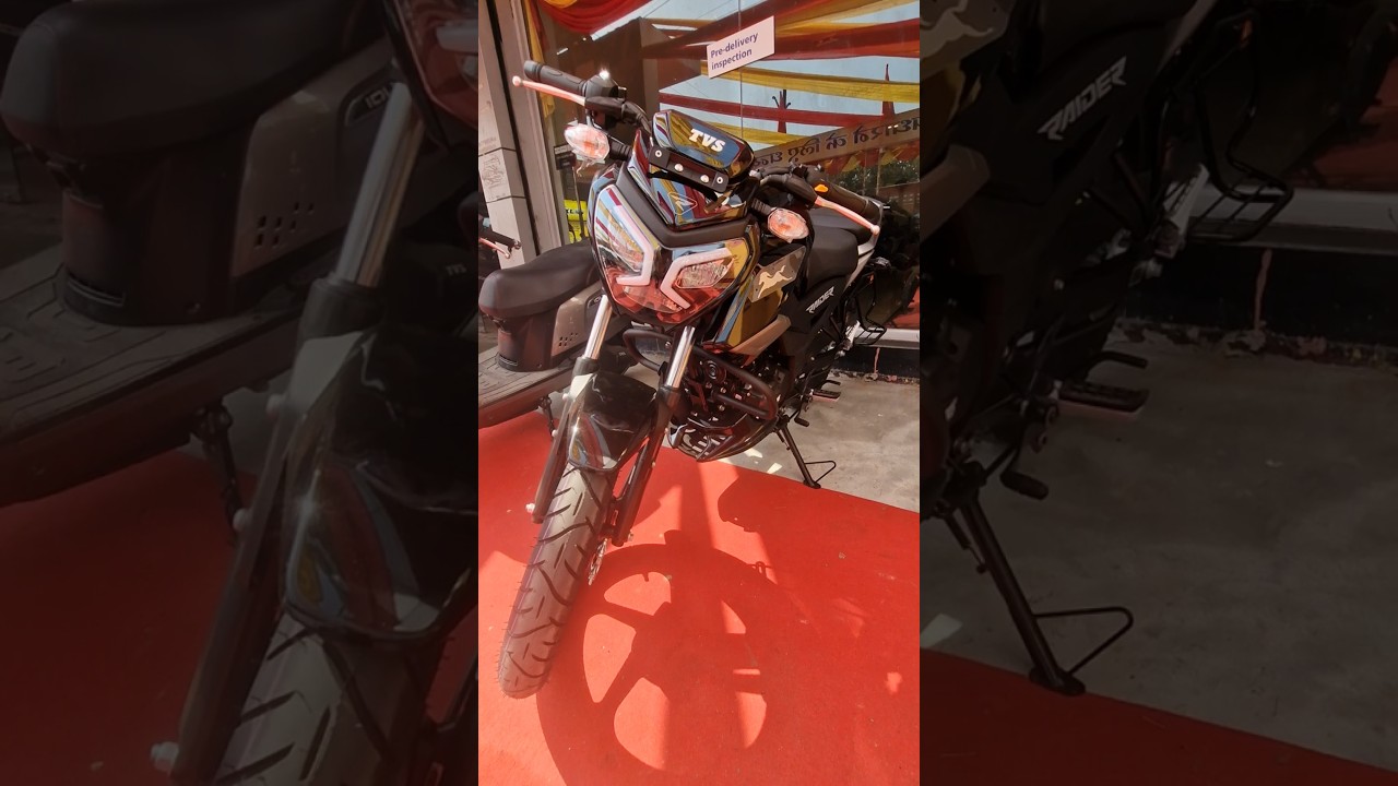 New 2025 TVS Raider 125 Black : Detailed Review : King Of 125cc 👑
