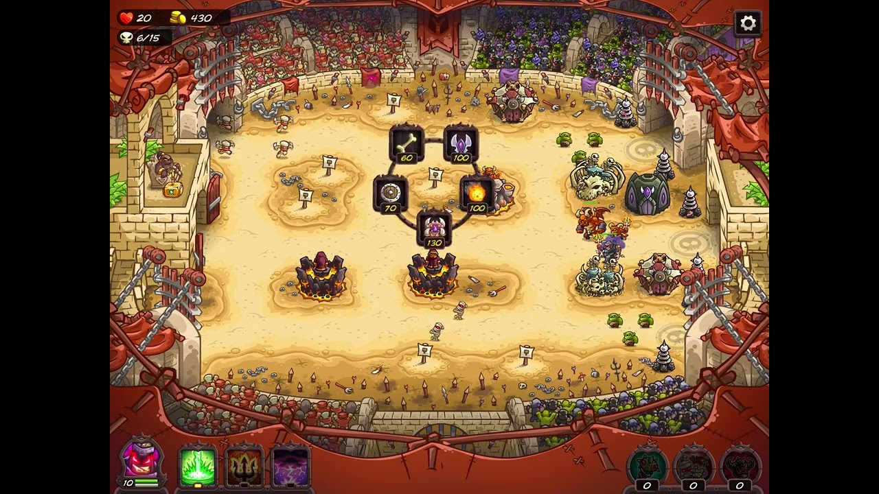 Kingdom Rush Vengeance THE GRAND ARENA [impossible] [campaign]