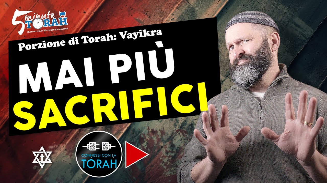 Vayikra - 5 Minuti di Torah - Commento sulla porzione settimanale di Torah - Sottotitolato