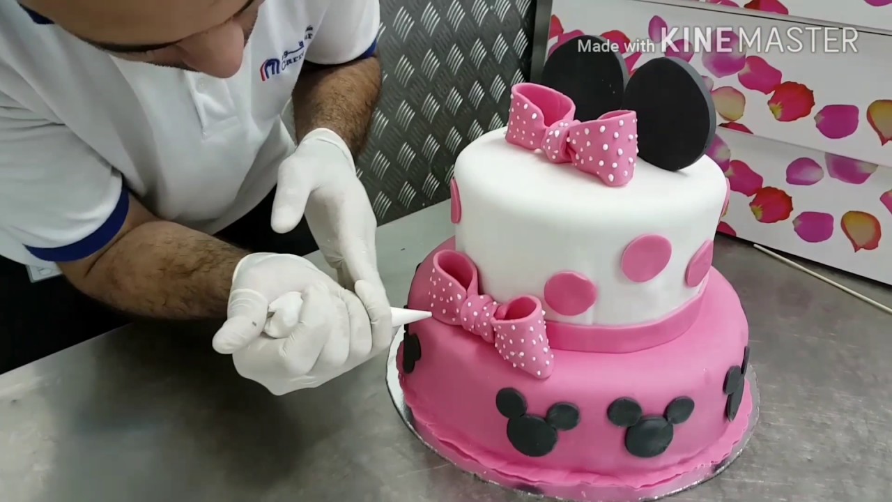 Minnie Mouse Cake - chef Ahmed Eid